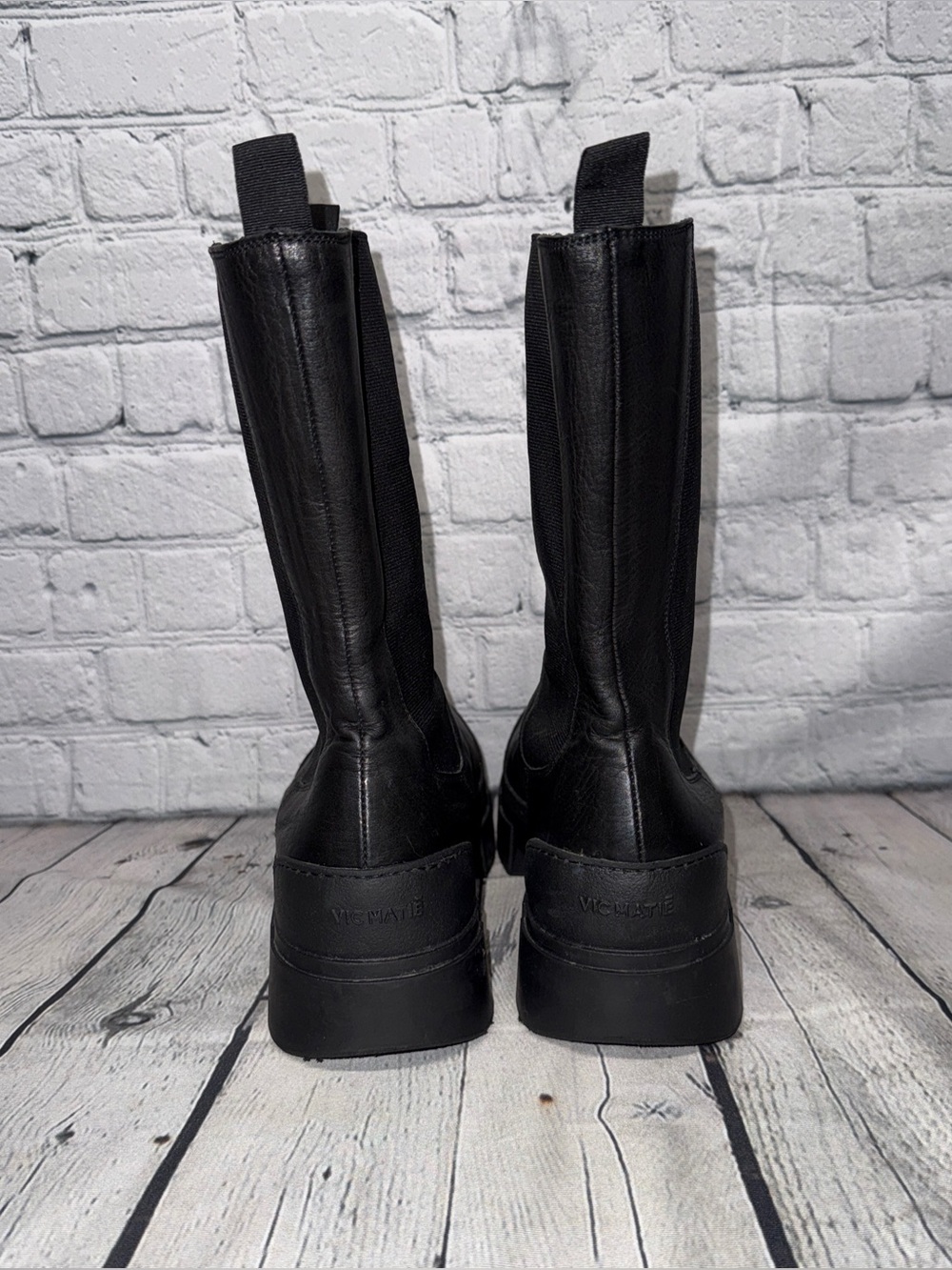 Vic Mati Leather Boots View 6